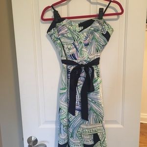 Anthropologie strapless dress